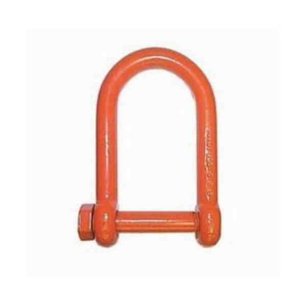 Cm Long Reach Chain Shackle, 10000 Lb Load, 34 In, 088 In Screw Pin, Orange Powder Coated M7152P - main